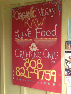 vegan sign